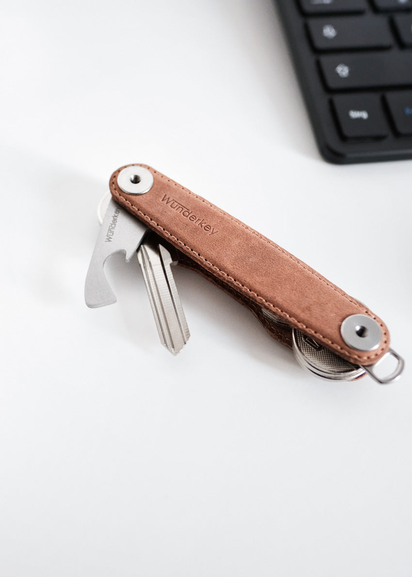 Schlüssel Organizer aus Leder - Schlüsselanhänger