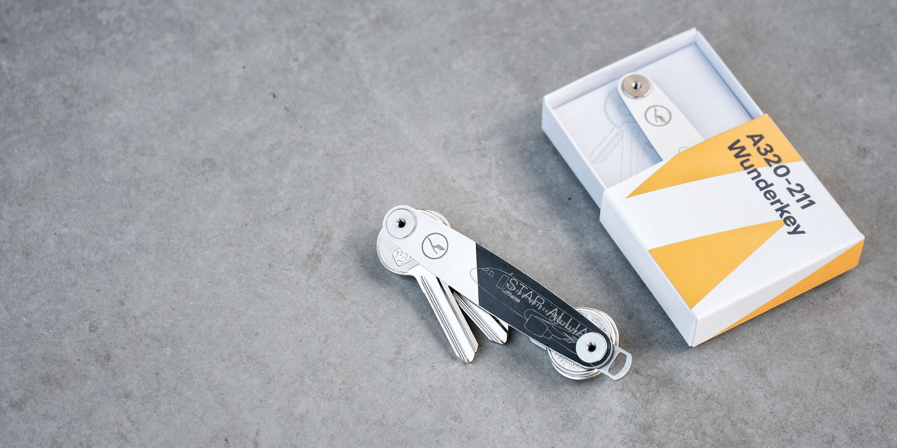 MOKEY® Key Organizer Schlüssel (bis 8 Schlüssel, gold), 18,90 €